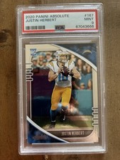 2020 Panini Absolute - Rookie Justin Herbert #167 (RC)