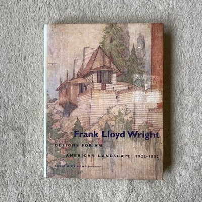 Frank Lloyd Wright Book Architects Designs 1922 1932 Architecture Art Manusc