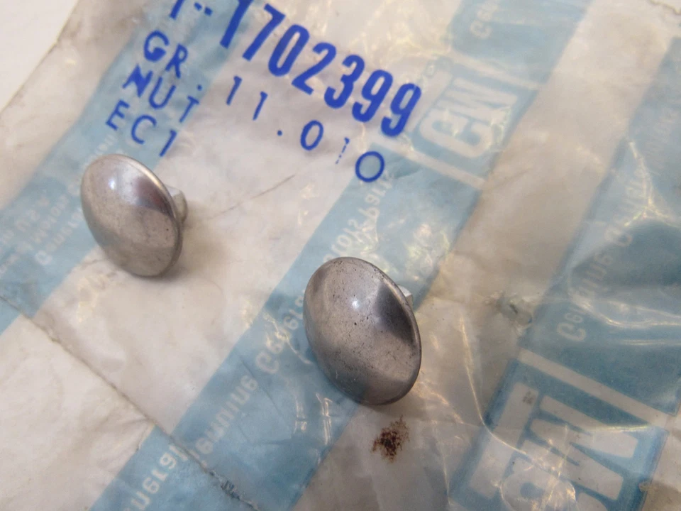 NOS 1976-87 雪佛兰 Pontiac Chevette T1000 Qtr。 GM 1702399窗户秋千螺母 — 第 3/4 张图片