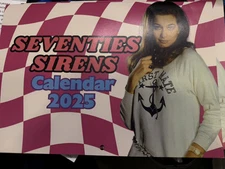 The Seventies Sirens  A4 Sized Calendar 2025