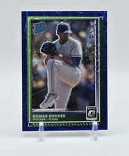 2025 Donruss Baseball KUMAR ROCKER Rated Rookie Blue Velocity Prizm #18