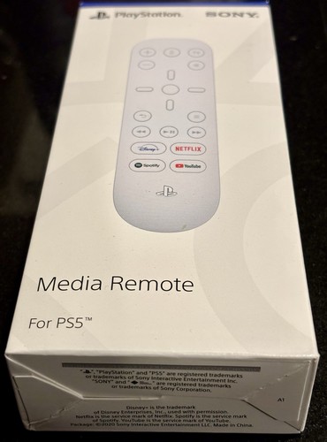 Sony Playstation 5 Media Remote PS5 White - Afbeelding 4 van 5
