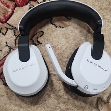 Turtle Beach White Over-Ear Gaming Headset with Boom Microphone