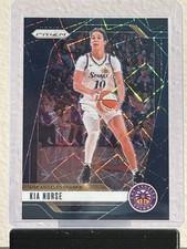2024 Panini Prizm WNBA Kia Nurse #129 Black Velocity Prizm 1/39