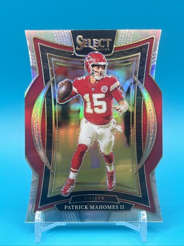 2024 Panini Select - Concourse Patrick Mahomes II #33 Silver Prizm Die-Cut