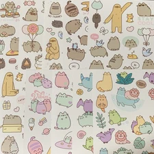 Pusheen The Cat Sticker Sheets (5x7in) FREE SHIPPING
