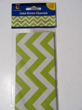 CTP - 3" Wide Lime Green Chevron Classroom Bulletin Board 35' Border Trim