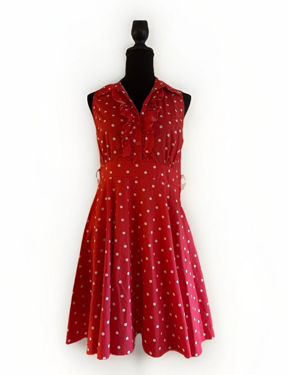 Pinup Dress Cherry for sale | eBay