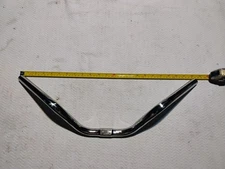 Chrome Riser Bicycle Handlebars 22.5"