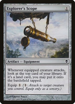 Explorer's Scope - 202 - Near Mint - Zendikar