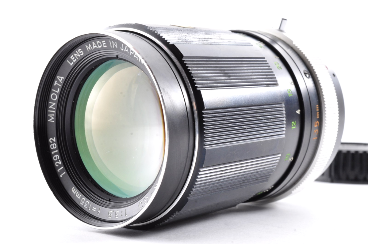 美品　ミノルタSRT101 テレロッコール135ミリF3.5付 Minolta MC TELE ROKKOR-QD 135mm f3.5 MF Lens [As Is] #2623-10 | eBay