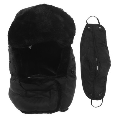 Women's Hat Windproof Earflap Warm and Cold-proof Balaclavas Mens Insulated