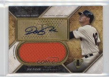 2017 Topps Triple Threads Unity Jumbo Relics 24/99 Joe Panik #UAJR-JU Auto 1ek2