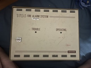 Vintage Edwards 1526 Fire Alarm Control Panel