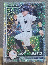 2026 Topps Series 1 Celebration Ben Rice Confetti Foil #133 NY Yankees