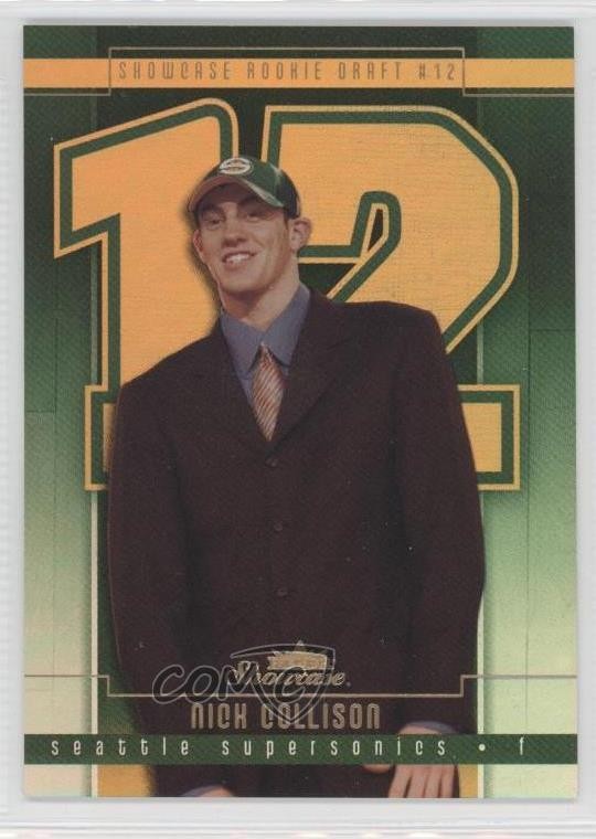 2003-04 Fleer Showcase Legacy Collection 86/125 Nick Collison #128 Rookie RC 1i0