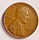 1931-P Lincoln Wheat 1c ~~ Fine/Fine++ Details?  ~ 1 Coin ~ Bargain! ~ D79