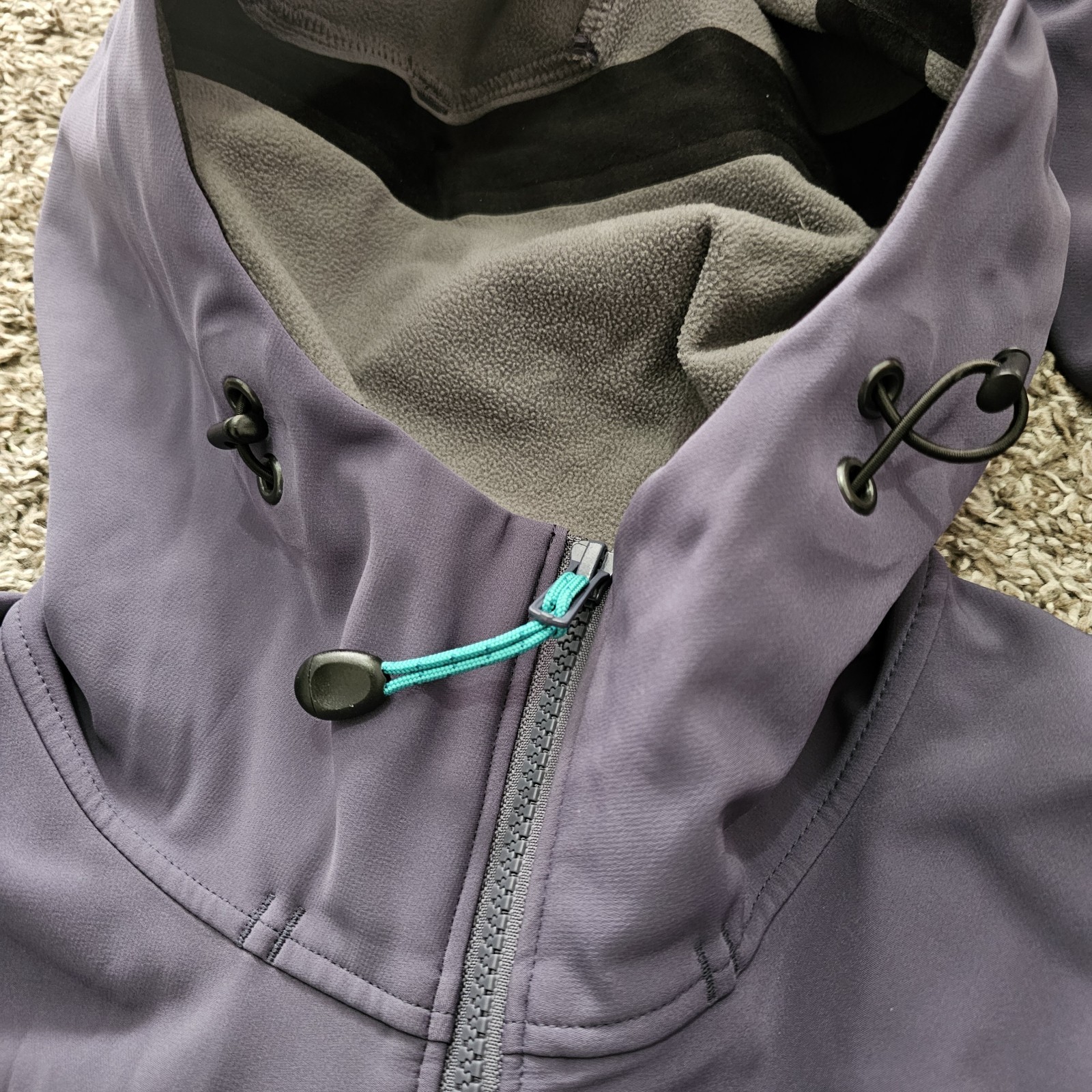 Arc'teryx Gamma Women's Small Softshell Hooded Jacket Full Zip Blue Gray thumbnail 12
