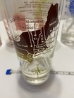 15 oz Vintage/Retro US States Map Glass Tumbler Set of 5 Clear Decorated — photo 3