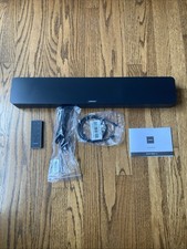 Bose TV Speaker Home Theater Soundbar 431974 W/Remote, Cords, Manual In Box