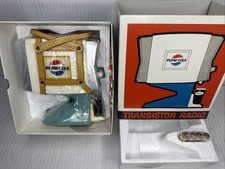 Vintage PEPSI Dispenser Transistor Radio (New)