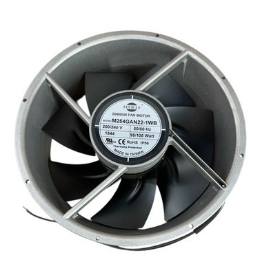 M254GAN22-1WB Sinwan fan IP56 waterproof fan 200/240V 254x89mm/10x3.5inch 1,000