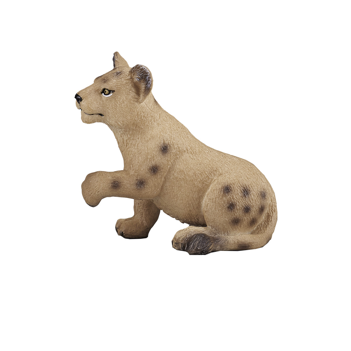 LION CUB Wild zoo animals play model figure toys plastic forest jungle