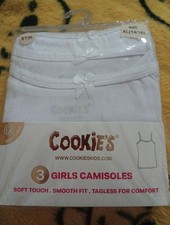 Pack Of 3 Girls Undershirts