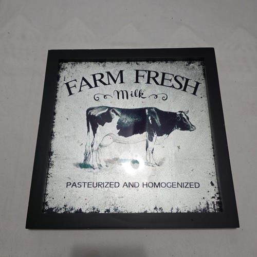 Farmhouse Wall Decor, Farm Fresh & Farm To Table Pictures 11 3/4” X 11 3/4”