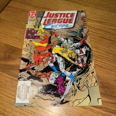 JUSTICE LEAGUE EUROPE #25 VOL 1 DC COMIC JLA APRIL 1991