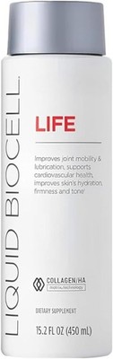Liquid Bio-Cell Life, Liquid Collagen Supplement with Hyaluronic Acid, Joint &
