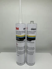 2 Pack 10.5oz Cartridge 3M Urethane Auto Glass Windshield Bonding Adhesive 08693