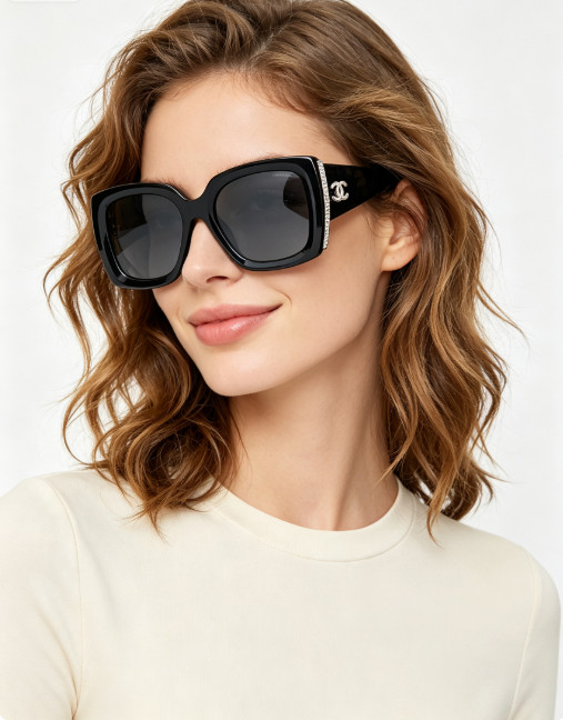 CHANEL Square Sunglasses Model: CH5435, Size: 54-18-140