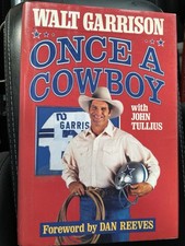 Vintage 1988 Walt Garrison “Once a Cowboy” Dallas Cowboys PRCA Rodeo Book