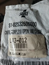 2 PC Set Of Source 1 Temp Control Limit Switches S1-02532606000 S1-02529041005