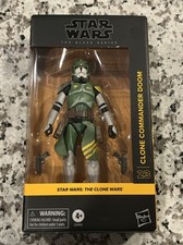 The Black Series Star Wars The Clone Wars Hasbro 23 CLONE COMMANDER DOOM New