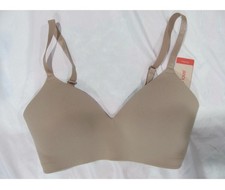 NWT Women's THIRD LOVE Beige Padded Wireless Size XS BRA