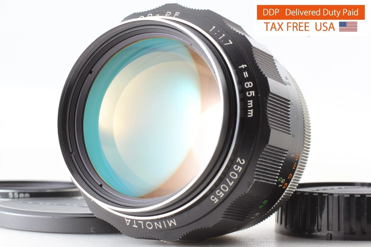 Minolta Rokkor PF 85mm Camera Lenses for sale | eBay
