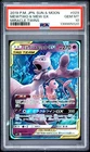 2019 POKEMON JAPANESE SUN & MOON MIRACLE TWINS #029 MEWTWO & MEW GX PSA 10