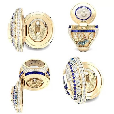 20242025 Los Angeles Dodgers Championship Rings, MLBbaseball, No