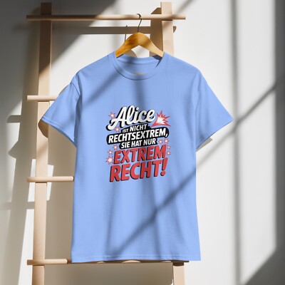 JUST DO IT, AfD T-Shirt, Alice Weidel, Alternative for Germany, Chrupalla
