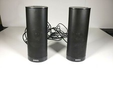 Dell AX210 Stereo Speakers for PC USB Powered 3.5mm Tested and Working