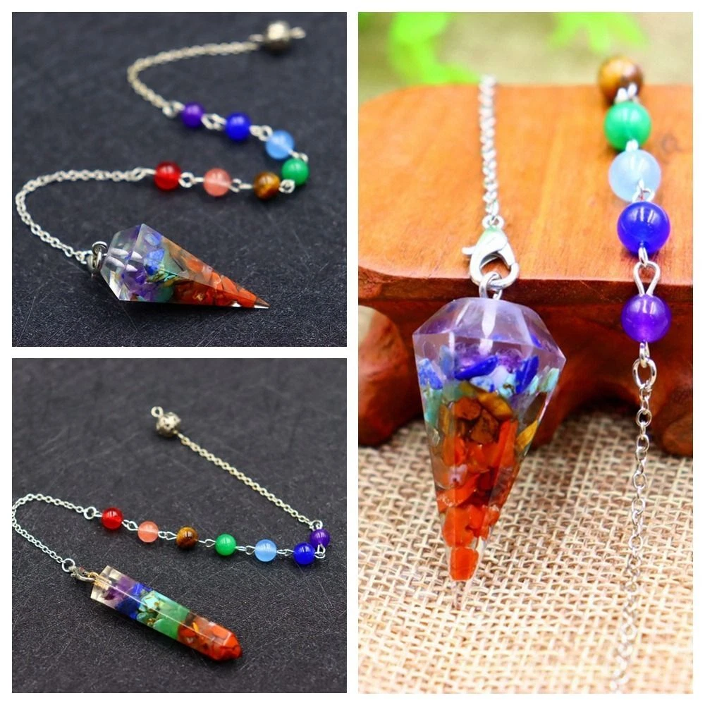 Crystal pendulum necklace online