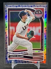2024 Panini Stars and Stripes - #57 Cooper Williams Star Refractor Parallel (RC)