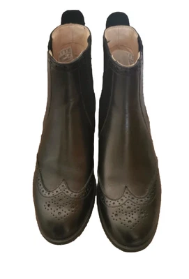 Clarks Women Hamble Maze Ankle Boots Brown Grelly UK
