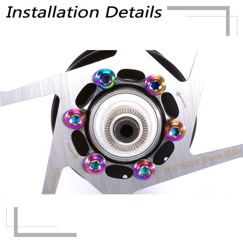 160mm Disc Brake Rotor MTB Bike Floating 6 Bolts Rotor Caliper Bicycle Parts CNC - Picture 12 of 26
