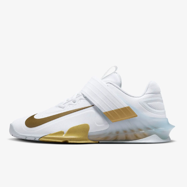 Кроссовки для тяжелой атлетики Nike Savaleos Белый/золотой (CV5708-101) Доставлены в кратчайшие сроки