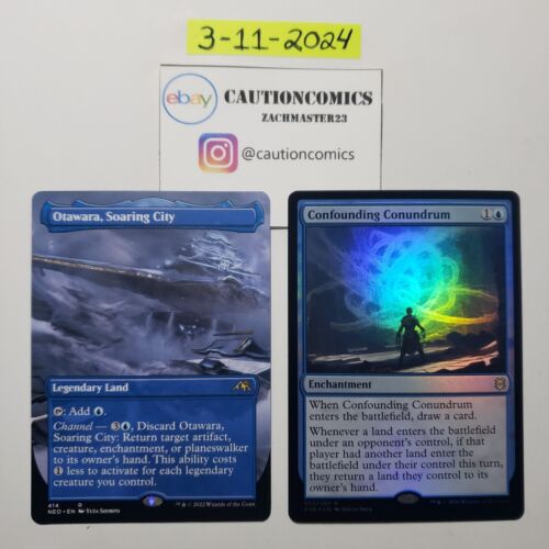 Otawara, Soaring City #414 NEO Borderless + Extra Foil Rare (Box10)