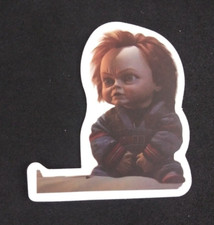 Child's Play Horror Movies Icon Chucky Sticker 2.25" x 2" O 
