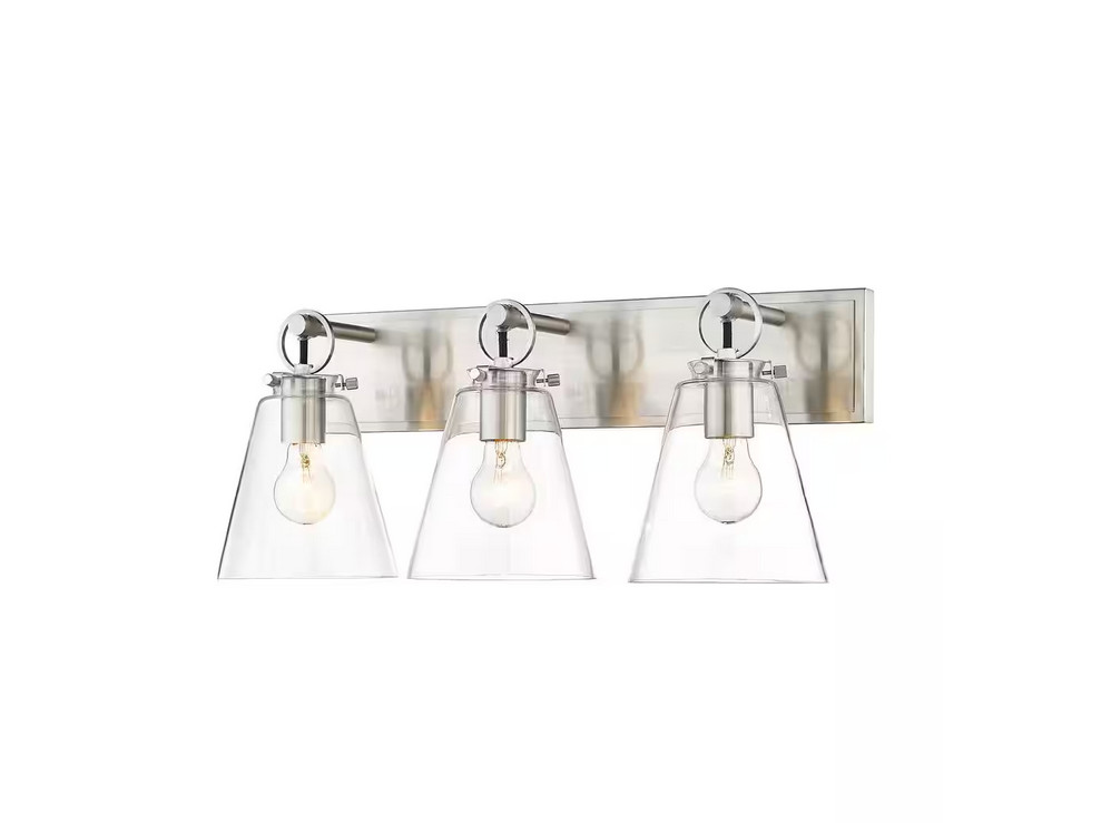 Vanity Light With Glass Shade